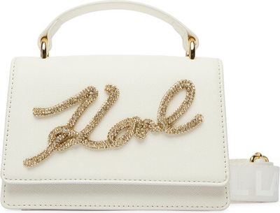 Listonoszka elegancka Karl Lagerfeld Kids ze sklepu: eobuwie.pl w kategorii: Listonoszki - zdjęcie WP-EBWP-9KUZS-09B_0000305960290