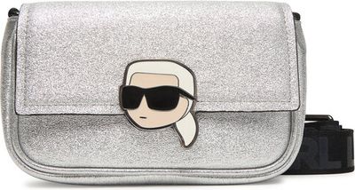 Listonoszka elegancka Karl Lagerfeld Kids ze sklepu: eobuwie.pl w kategorii: Listonoszki - zdjęcie WP-EBWP-9KUZS-09B_0000305960306