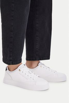 Buty sportowe damskie na wiosnę Tommy Hilfiger ze sklepu: eobuwie.pl w kategorii: Buty sportowe damskie - zdjęcie WP-EBWP-9KUZS-09B_0000305960894