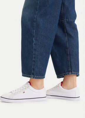Tommy Hilfiger - Trampki damskie na wiosnę ze sklepu: eobuwie.pl w kategorii: Trampki damskie - zdjęcie WP-EBWP-9KUZS-09B_0000305960962