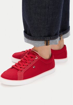 Trampki damskie na wiosnę Tommy Hilfiger ze sklepu: eobuwie.pl w kategorii: Trampki damskie - zdjęcie WP-EBWP-9KUZS-09B_0000305960986