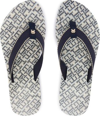 Klapki damskie na lato Tommy Hilfiger ze sklepu: eobuwie.pl w kategorii: Klapki damskie - zdjęcie WP-EBWP-9KUZS-09B_0000305961204