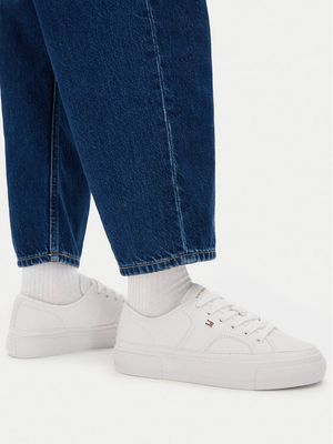 Buty sportowe damskie na wiosnę Tommy Hilfiger ze sklepu: eobuwie.pl w kategorii: Buty sportowe damskie - zdjęcie WP-EBWP-9KUZS-09B_0000305961617