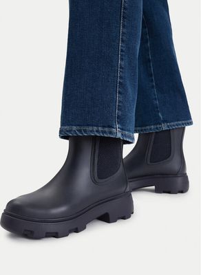 Kalosze damskie Tommy Hilfiger ze sklepu: eobuwie.pl w kategorii: Kalosze damskie - zdjęcie WP-EBWP-9KUZS-09B_0000305961921