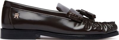 Mokasyny na jesień Tommy Hilfiger ze sklepu: eobuwie.pl w kategorii: Mokasyny damskie - zdjęcie WP-EBWP-9KUZS-09B_0000305961952