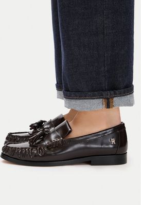 Mokasyny na jesień Tommy Hilfiger ze sklepu: eobuwie.pl w kategorii: Mokasyny damskie - zdjęcie WP-EBWP-9KUZS-09B_0000305961952
