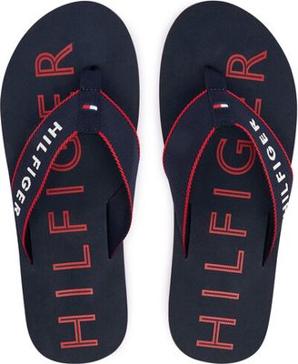 Tommy Hilfiger - Klapki męskie letnie ze sklepu: eobuwie.pl w kategorii: Klapki męskie - zdjęcie WP-EBWP-9KUZS-09B_0000305962607