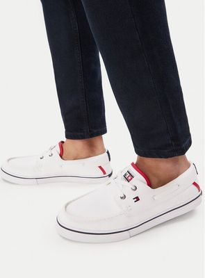 Tommy Hilfiger - Trampki męskie wiosenne ze sklepu: eobuwie.pl w kategorii: Trampki męskie - zdjęcie WP-EBWP-9KUZS-09B_0000305962713