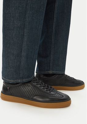 Buty sportowe męskie na jesień Tommy Hilfiger ze sklepu: eobuwie.pl w kategorii: Buty sportowe męskie - zdjęcie WP-EBWP-9KUZS-09B_0000305962959