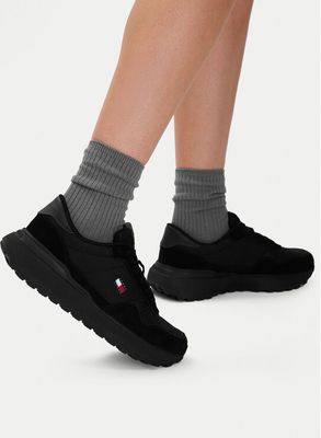 Buty sportowe damskie Tommy Jeans ze sklepu: eobuwie.pl w kategorii: Buty sportowe damskie - zdjęcie WP-EBWP-9KUZS-09B_0000305963376