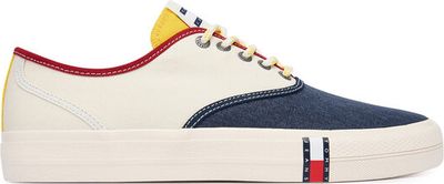 Tommy Jeans - Trampki męskie na wiosnę ze sklepu: eobuwie.pl w kategorii: Trampki męskie - zdjęcie WP-EBWP-9KUZS-09B_0000305963406
