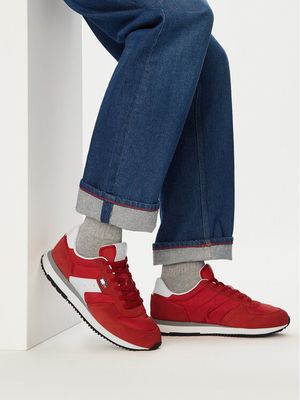 Buty sportowe męskie wiosenne Tommy Jeans ze sklepu: eobuwie.pl w kategorii: Buty sportowe męskie - zdjęcie WP-EBWP-9KUZS-09B_0000305963420