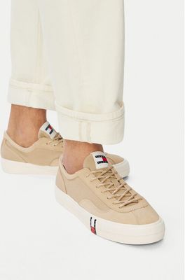 Tommy Jeans - Trampki męskie wiosenne ze sklepu: eobuwie.pl w kategorii: Trampki męskie - zdjęcie WP-EBWP-9KUZS-09B_0000305963444