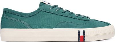 Trampki męskie wiosenne Tommy Jeans ze sklepu: eobuwie.pl w kategorii: Trampki męskie - zdjęcie WP-EBWP-9KUZS-09B_0000305963475
