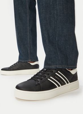Buty sportowe męskie na wiosnę Armani Exchange ze sklepu: eobuwie.pl w kategorii: Buty sportowe męskie - zdjęcie WP-EBWP-9KUZS-09B_0000305967329