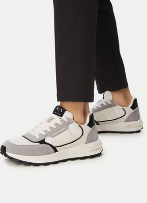 Buty sportowe męskie wiosenne Armani Exchange ze sklepu: eobuwie.pl w kategorii: Buty sportowe męskie - zdjęcie WP-EBWP-9KUZS-09B_0000305967343