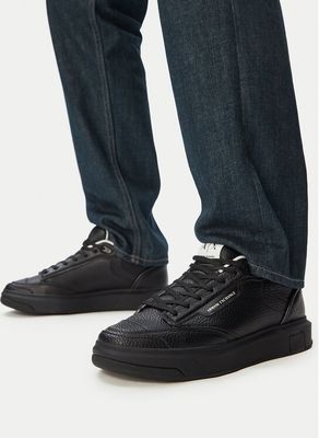 Armani Exchange - Buty sportowe męskie jesienne ze sklepu: eobuwie.pl w kategorii: Buty sportowe męskie - zdjęcie WP-EBWP-9KUZS-09B_0000305967442