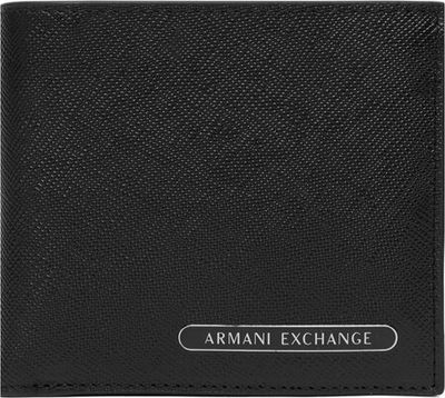 Portfel męski Armani Exchange ze sklepu: eobuwie.pl w kategorii: Portfele męskie - zdjęcie WP-EBWP-9KUZS-09B_0000305967459