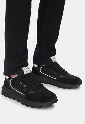 Buty sportowe męskie jesienne Armani Exchange ze sklepu: eobuwie.pl w kategorii: Buty sportowe męskie - zdjęcie WP-EBWP-9KUZS-09B_0000305967480