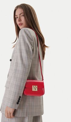 Armani Exchange - Listonoszka elegancka ze sklepu: eobuwie.pl w kategorii: Listonoszki - zdjęcie WP-EBWP-9KUZS-09B_0000305967749