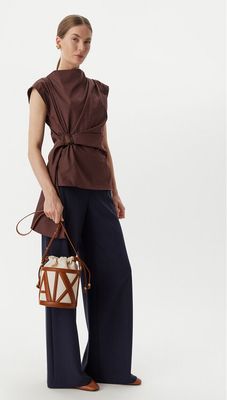 Torebka wakacyjna Armani Exchange ze sklepu: eobuwie.pl w kategorii: Torebki worki - zdjęcie WP-EBWP-9KUZS-09B_0000305967985