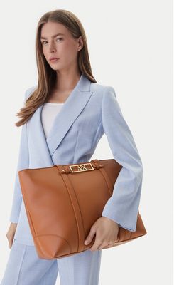 Shopper bag wakacyjna Armani Exchange ze sklepu: eobuwie.pl w kategorii: Torby Shopper bag - zdjęcie WP-EBWP-9KUZS-09B_0000305968197