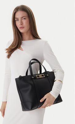 Shopper bag elegancka Armani Exchange ze sklepu: eobuwie.pl w kategorii: Torby Shopper bag - zdjęcie WP-EBWP-9KUZS-09B_0000305968470