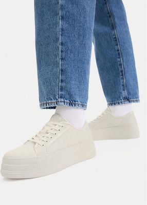 Buty sportowe damskie na wiosnę Armani Exchange ze sklepu: eobuwie.pl w kategorii: Buty sportowe damskie - zdjęcie WP-EBWP-9KUZS-09B_0000305968623
