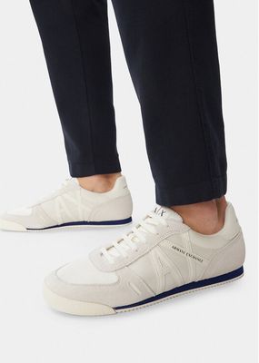 Buty sportowe męskie na wiosnę Armani Exchange ze sklepu: eobuwie.pl w kategorii: Buty sportowe męskie - zdjęcie WP-EBWP-9KUZS-09B_0000305968838