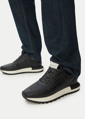 Buty sportowe męskie jesienne Emporio Armani ze sklepu: eobuwie.pl w kategorii: Buty sportowe męskie - zdjęcie WP-EBWP-9KUZS-09B_0000305972149