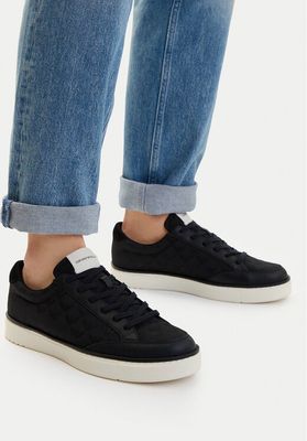 Buty sportowe męskie na wiosnę Emporio Armani ze sklepu: eobuwie.pl w kategorii: Buty sportowe męskie - zdjęcie WP-EBWP-9KUZS-09B_0000305972194