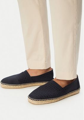 Espadryle męskie na lato Emporio Armani ze sklepu: eobuwie.pl w kategorii: Espadryle męskie - zdjęcie WP-EBWP-9KUZS-09B_0000305972309