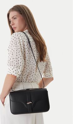 Listonoszka elegancka Emporio Armani ze sklepu: eobuwie.pl w kategorii: Listonoszki - zdjęcie WP-EBWP-9KUZS-09B_0000305972415