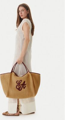 Emporio Armani - Torba letnia wakacyjna ze sklepu: eobuwie.pl w kategorii: Torby letnie - zdjęcie WP-EBWP-9KUZS-09B_0000305972514