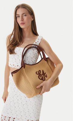 Torba letnia wakacyjna Emporio Armani ze sklepu: eobuwie.pl w kategorii: Torby letnie - zdjęcie WP-EBWP-9KUZS-09B_0000305972576