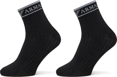 Emporio Armani - Skarpetki damskie ze sklepu: eobuwie.pl w kategorii: Skarpetki damskie - zdjęcie WP-EBWP-9KUZS-09B_0000305973122