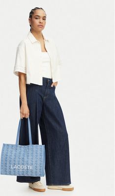 Shopper bag wakacyjna Lacoste ze sklepu: eobuwie.pl w kategorii: Torby Shopper bag - zdjęcie WP-EBWP-9KUZS-09B_0000305980502
