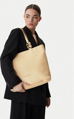 Shopper bag elegancka Love Moschino ze sklepu: eobuwie.pl w kategorii: Torby Shopper bag - zdjęcie WP-EBWP-9KUZS-09B_0000305995377