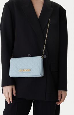 Kopertówka elegancka Love Moschino ze sklepu: eobuwie.pl w kategorii: Kopertówki - zdjęcie WP-EBWP-9KUZS-09B_0000305995810