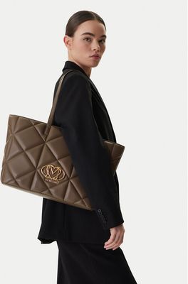 Shopper bag Love Moschino ze sklepu: eobuwie.pl w kategorii: Torby Shopper bag - zdjęcie WP-EBWP-9KUZS-09B_0000305996084