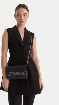 Kopertówka elegancka Love Moschino ze sklepu: eobuwie.pl w kategorii: Kopertówki - zdjęcie WP-EBWP-9KUZS-09B_0000305996152