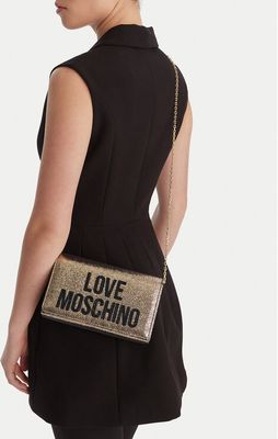 Kopertówka elegancka Love Moschino ze sklepu: eobuwie.pl w kategorii: Kopertówki - zdjęcie WP-EBWP-9KUZS-09B_0000305996213