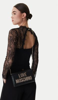 Love Moschino - Kopertówka elegancka ze sklepu: eobuwie.pl w kategorii: Kopertówki - zdjęcie WP-EBWP-9KUZS-09B_0000305996282
