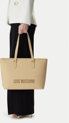 Love Moschino - Shopper bag elegancka ze sklepu: eobuwie.pl w kategorii: Torby Shopper bag - zdjęcie WP-EBWP-9KUZS-09B_0000305996732