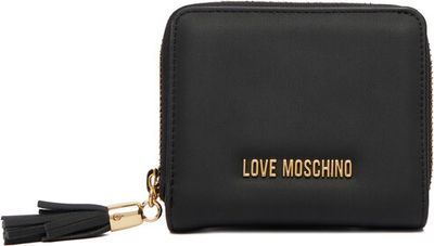 Portfel damski zimowy Love Moschino ze sklepu: eobuwie.pl w kategorii: Portfele damskie - zdjęcie WP-EBWP-9KUZS-09B_0000305997197