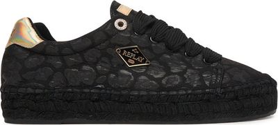 Espadryle damskie na lato Replay ze sklepu: eobuwie.pl w kategorii: Espadryle damskie - zdjęcie WP-EBWP-9KUZS-09B_0000306017481