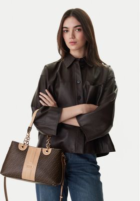 Shopper bag elegancka Liu Jo ze sklepu: eobuwie.pl w kategorii: Torby Shopper bag - zdjęcie WP-EBWP-9KUZS-09B_0000306027084
