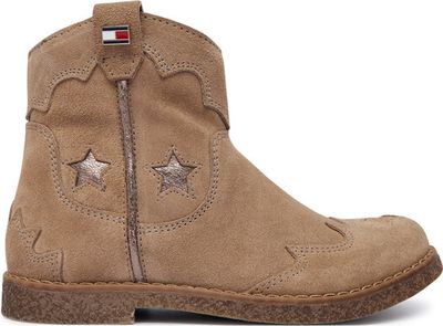 Buty zimowe dziecięce na zimę Tommy Hilfiger ze sklepu: eobuwie.pl w kategorii: Buty zimowe dziecięce - zdjęcie WP-EBWP-9KUZS-09B_0000306031838