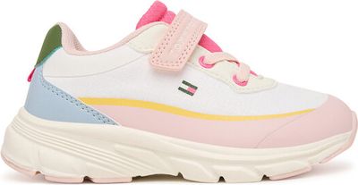 Buty sportowe dziecięce wiosenne Tommy Hilfiger ze sklepu: eobuwie.pl w kategorii: Buty sportowe dziecięce - zdjęcie WP-EBWP-9KUZS-09B_0000306031883