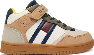 Buty sportowe dziecięce na wiosnę Tommy Hilfiger ze sklepu: eobuwie.pl w kategorii: Buty sportowe dziecięce - zdjęcie WP-EBWP-9KUZS-09B_0000306031975